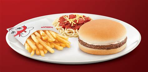 jolliplay|Kids Meals: Burger, Chicken & Spaghetti .